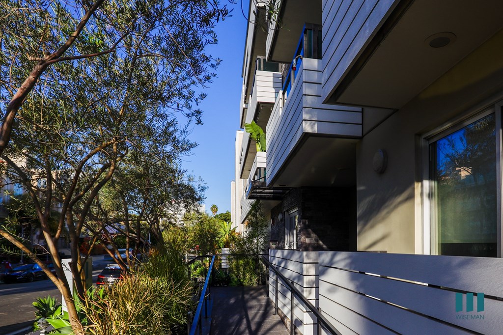 Walkway to the Front Entrance of Dorothy Village by Wiseman