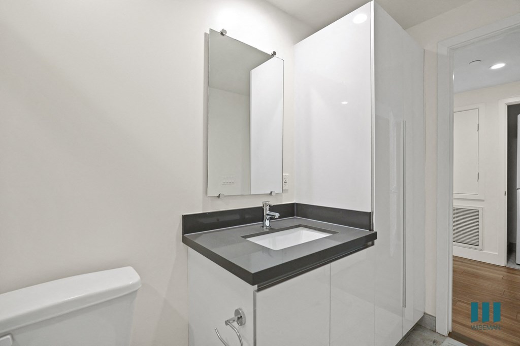 Bathroom with Additional Cabinet Storage