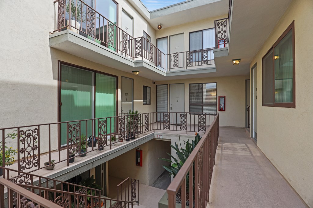 Upper Level of Courtyard