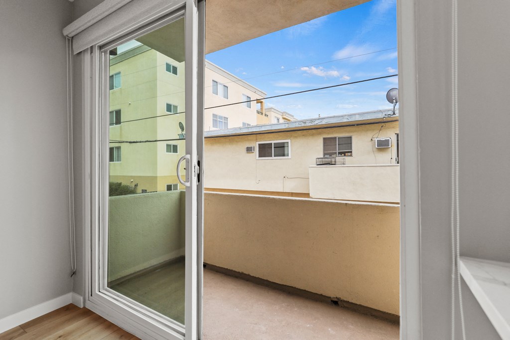 Patio with Glass Double-Doors