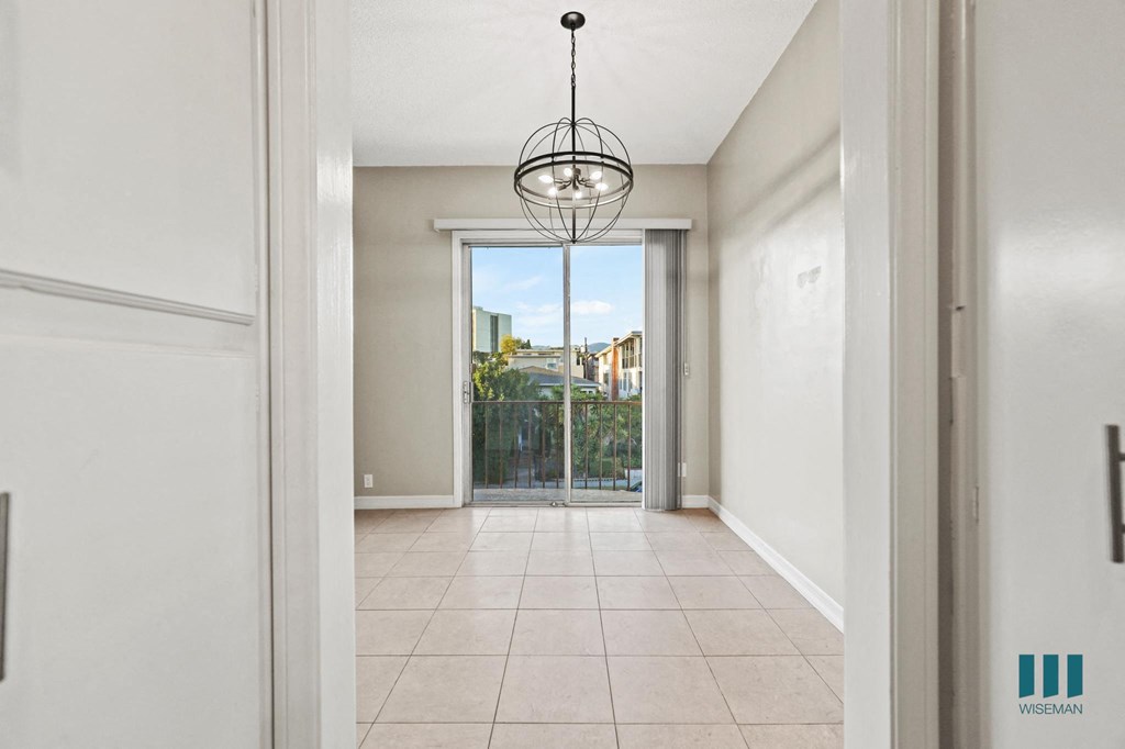Dining Room with Balcony