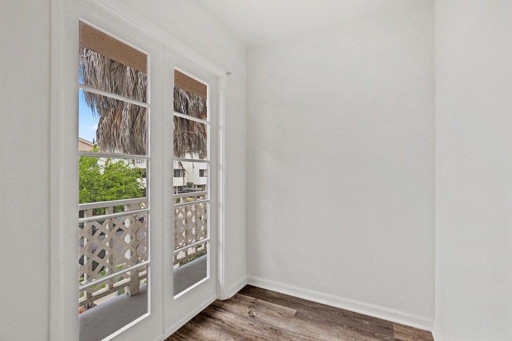 Bedroom with Large-Size Windows and Lots of Natural Light