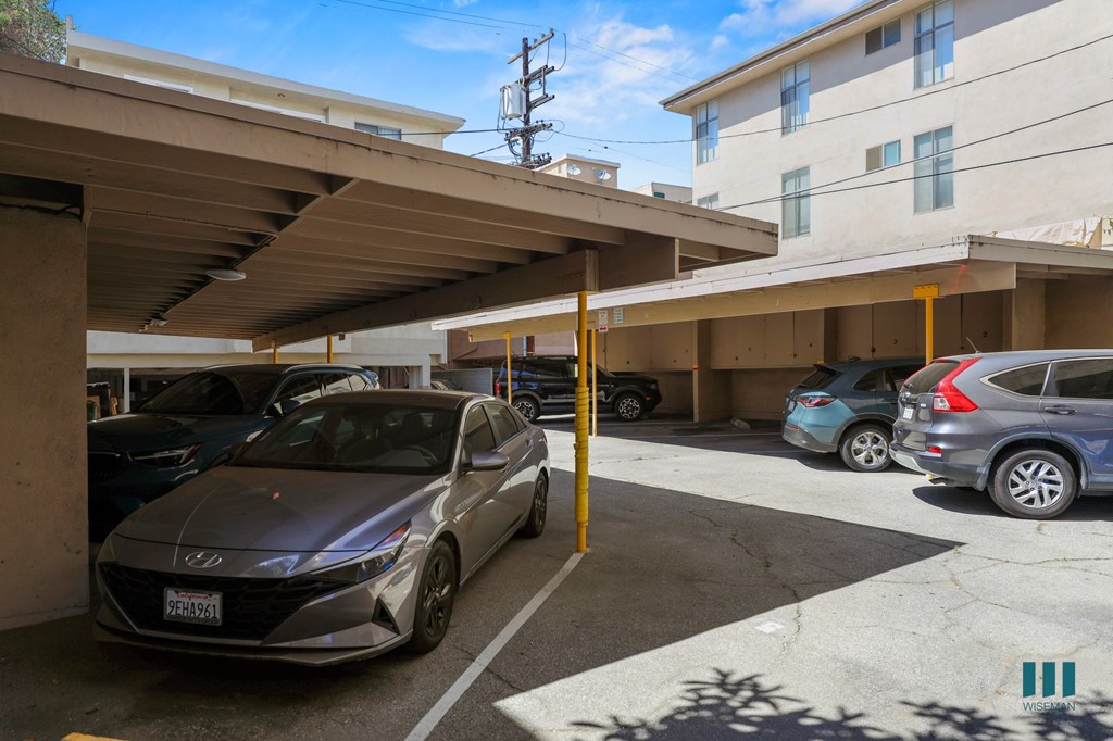 Covered Parking Area for Residents