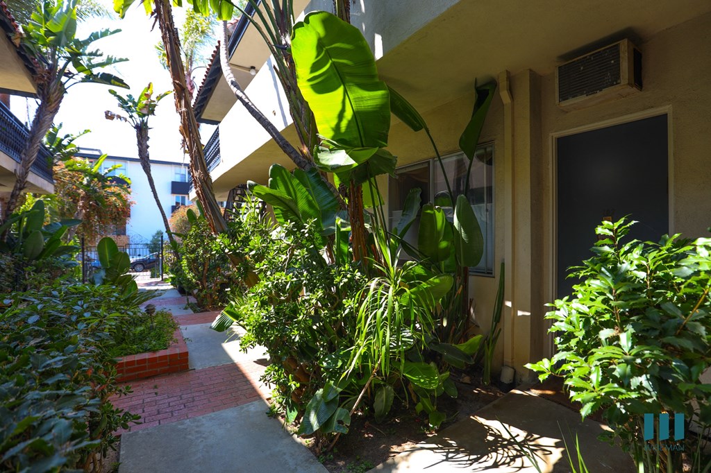 Front Entrance to Lower Level Unit