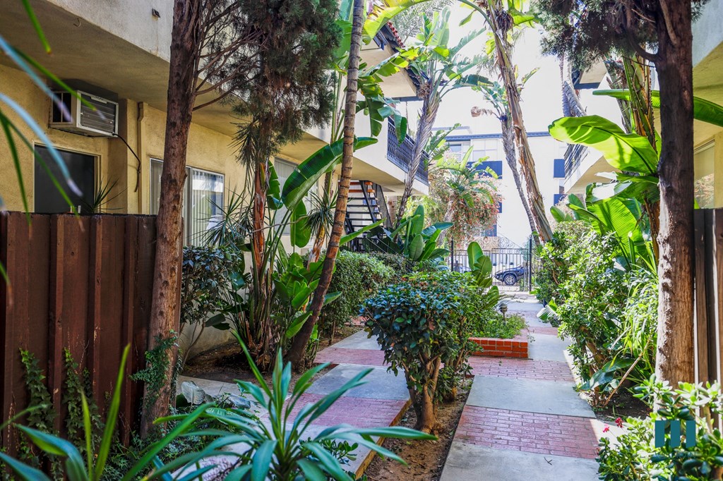 Interior Courtyard of Kiowa Grand by Wiseman