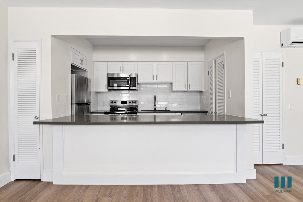 Open-Concept Kitchen and Storage Closet