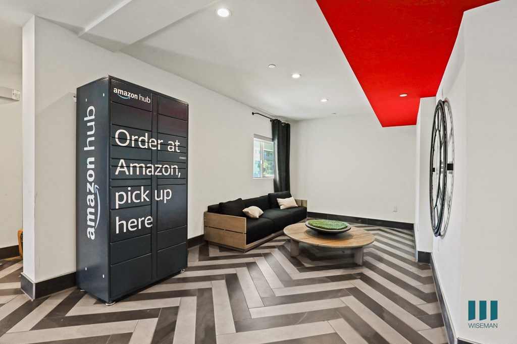 Lobby with Resident Package Locker