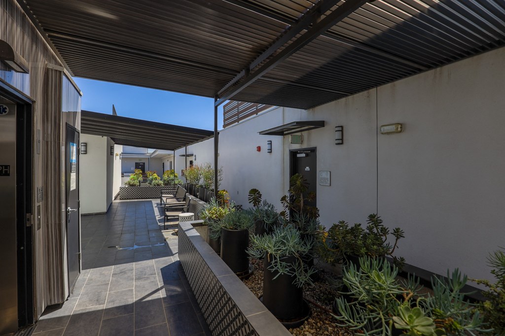 Seating Area Located on the Rooftop Deck