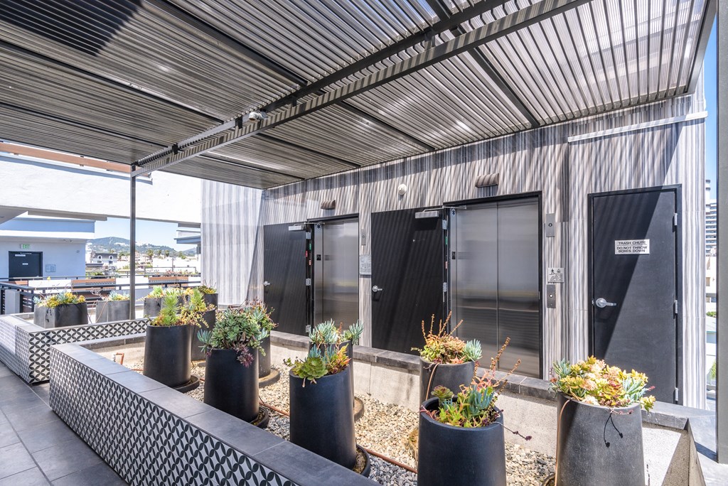 Rooftop Deck Elevator Entrance/Exit