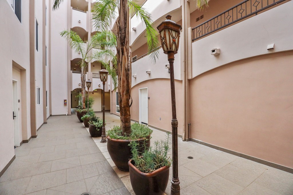 Courtyard Corridor