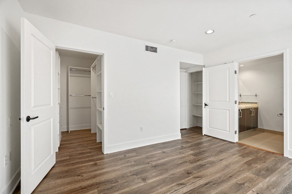 Bedroom with Walk-In Closet and Bathroom