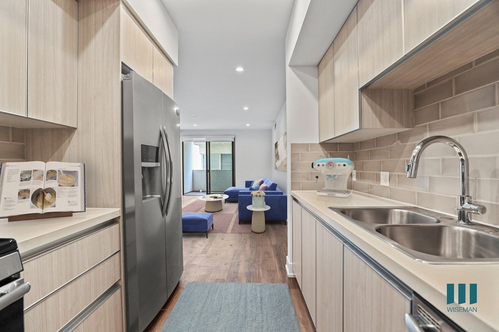 Full-Size Kitchen with Stainless-Steel Appliances