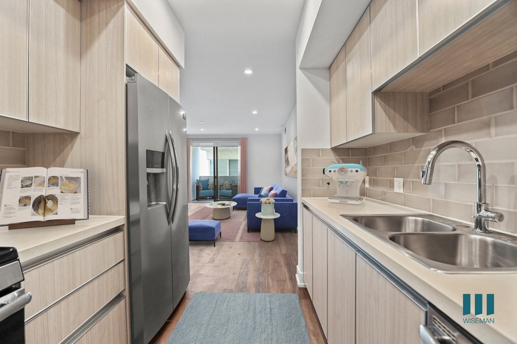 Kitchen with Energy-Efficient Appliances and Ample Cabinet Storage