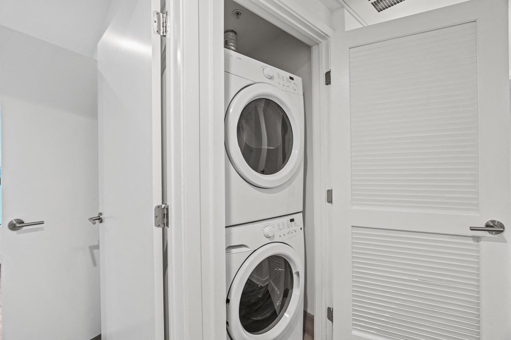 In-Suite Washer and Dryer