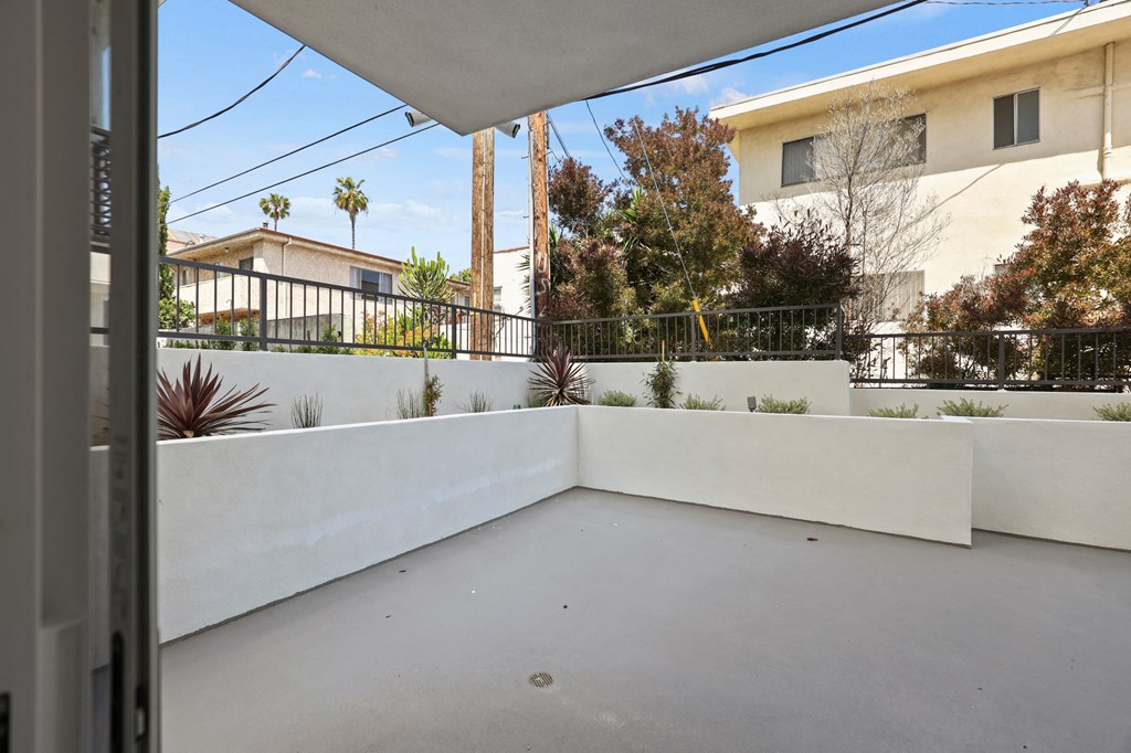 Spacious Patio of Lower Level Unit
