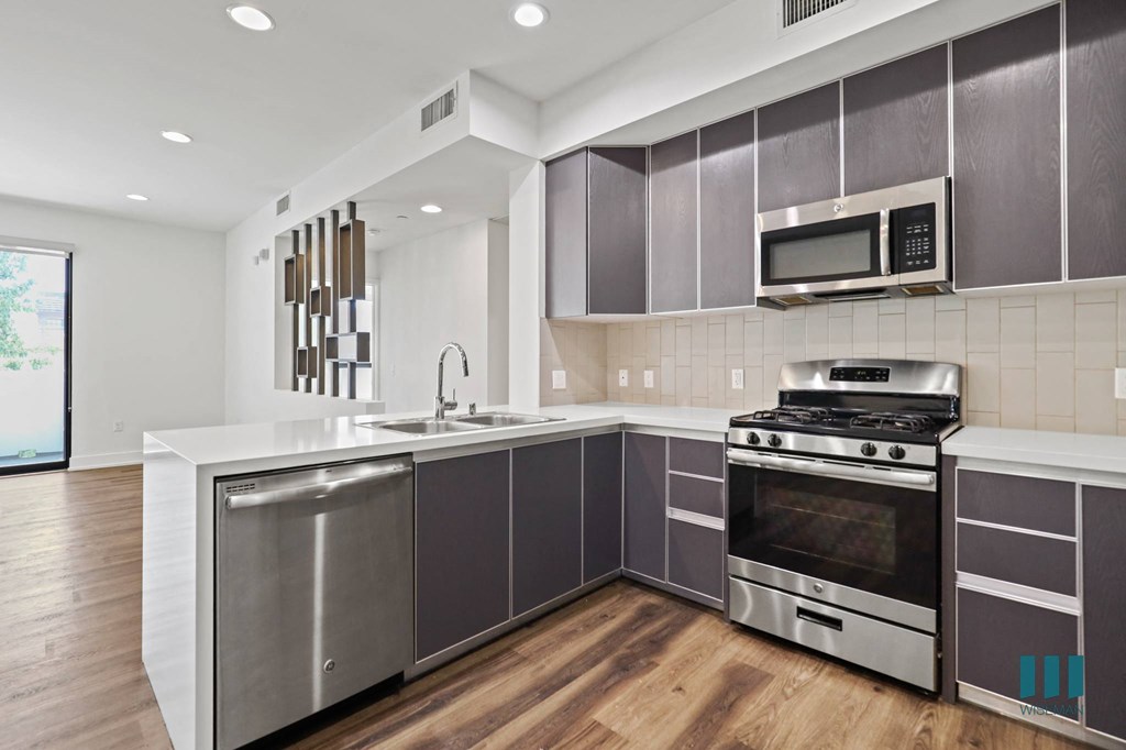 Open-Concept Kitchen with Energy-Efficient Appliances