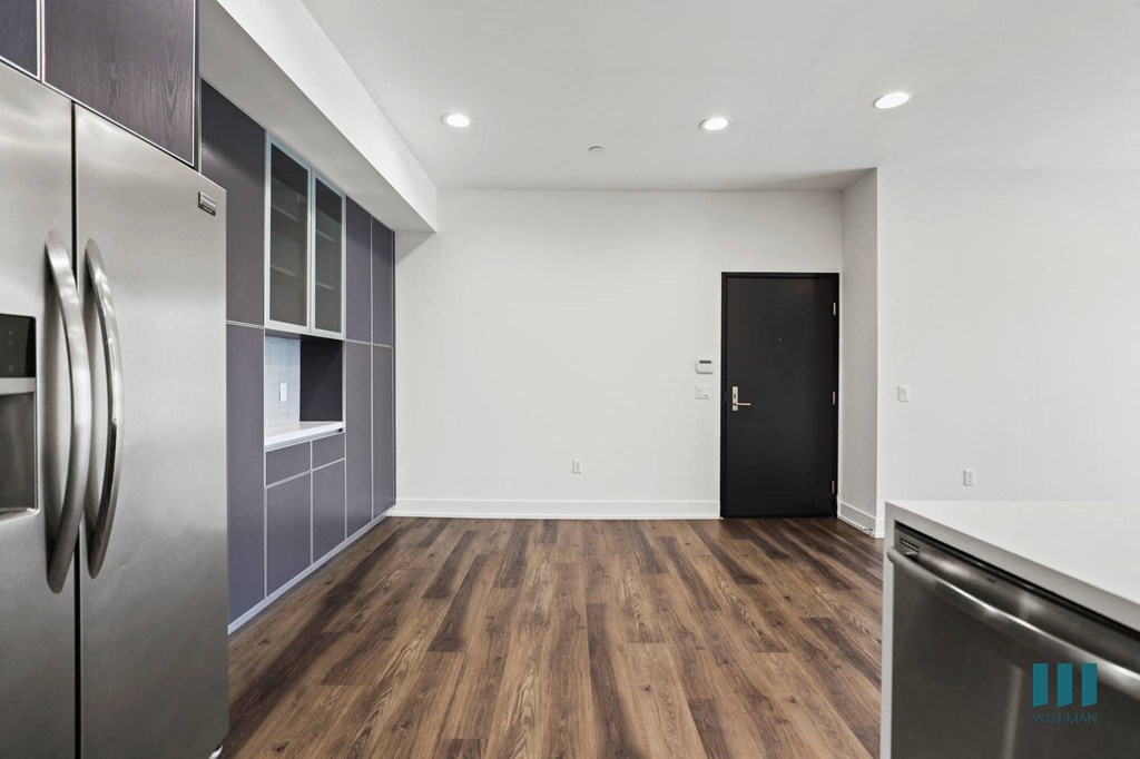 Kitchen, Dining Area, and Front Entrance
