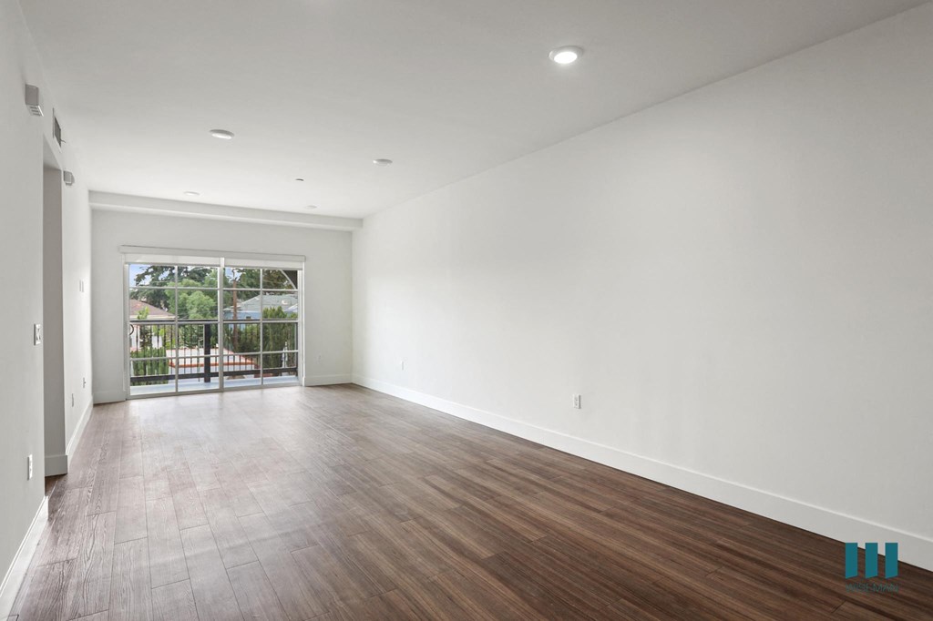 Spacious Dining and Living Room with Patio