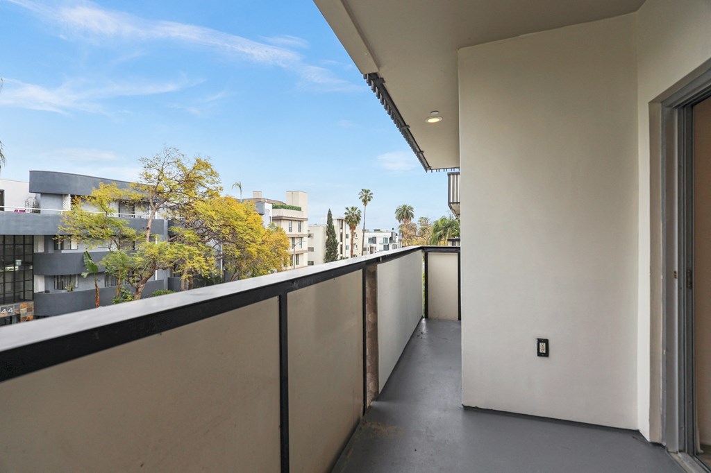 Patio Views from an Upper Level Unit