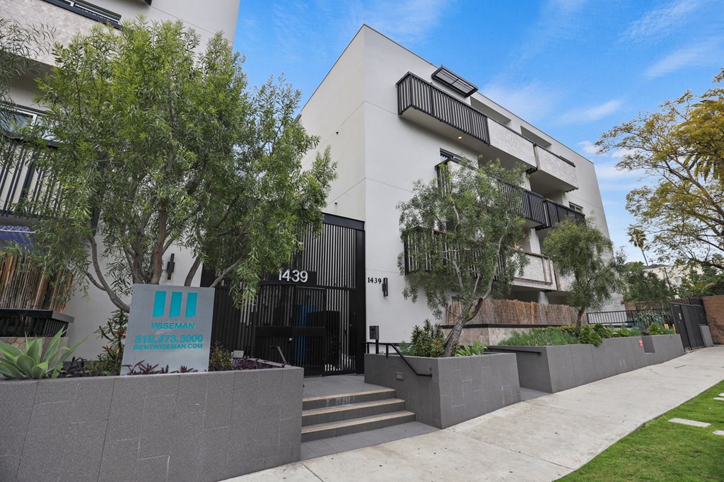 Front Entrance of Poinsettia Sunset by Wiseman