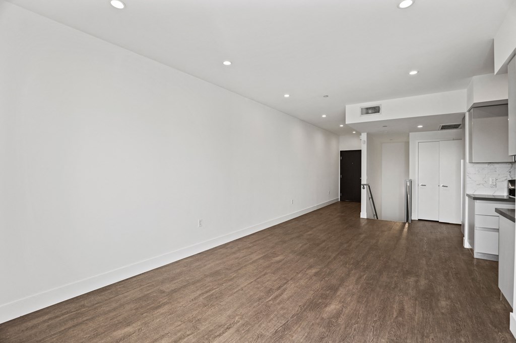 Kitchen and Dining Area with Storage Closet