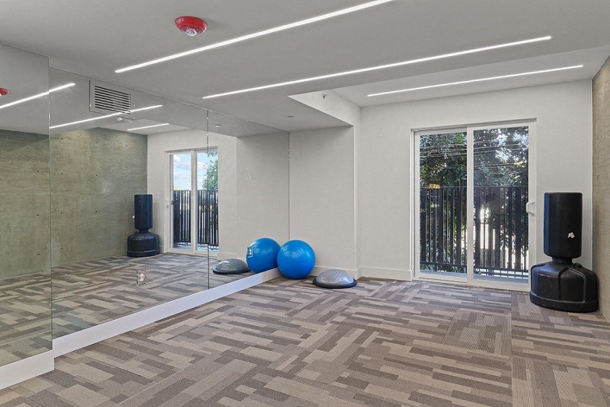 Resident Fitness Center Area