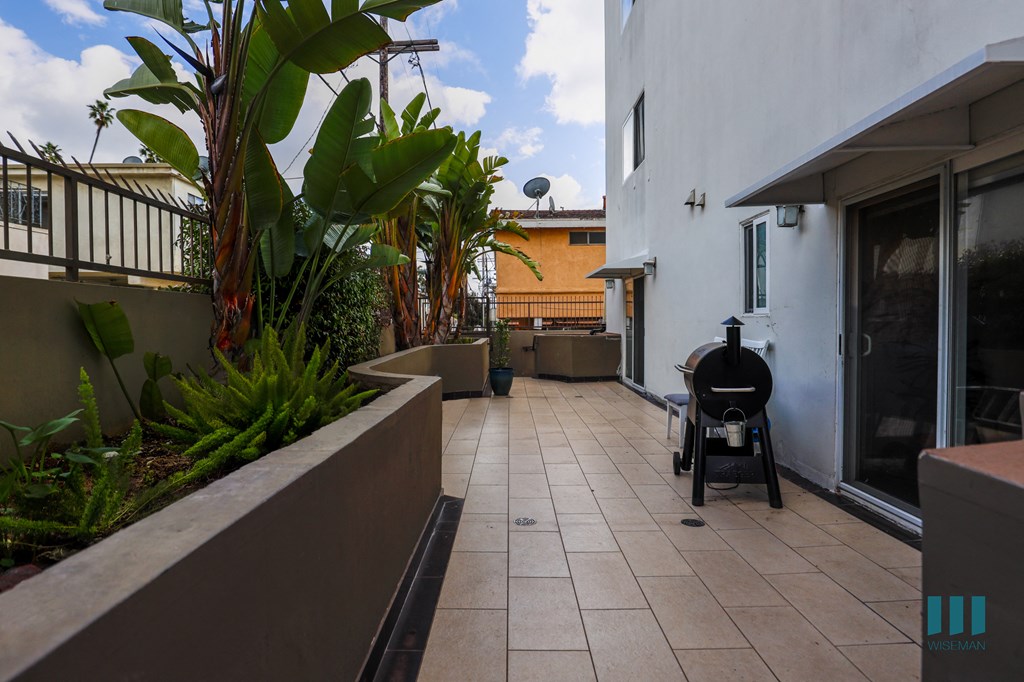 Side Entrance and Exit