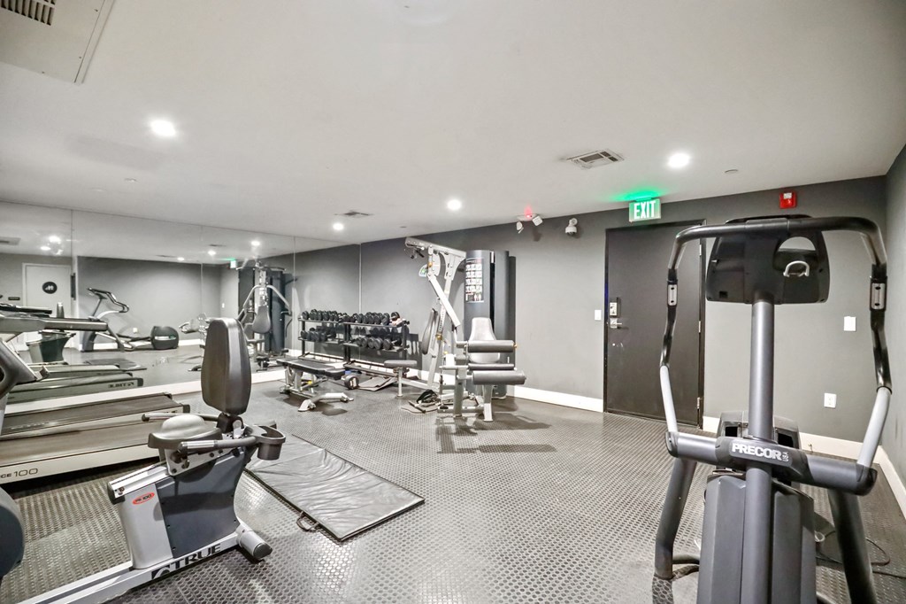 Resident Fitness Center Resident Fitness Center at Colby at Ohio by Wiseman