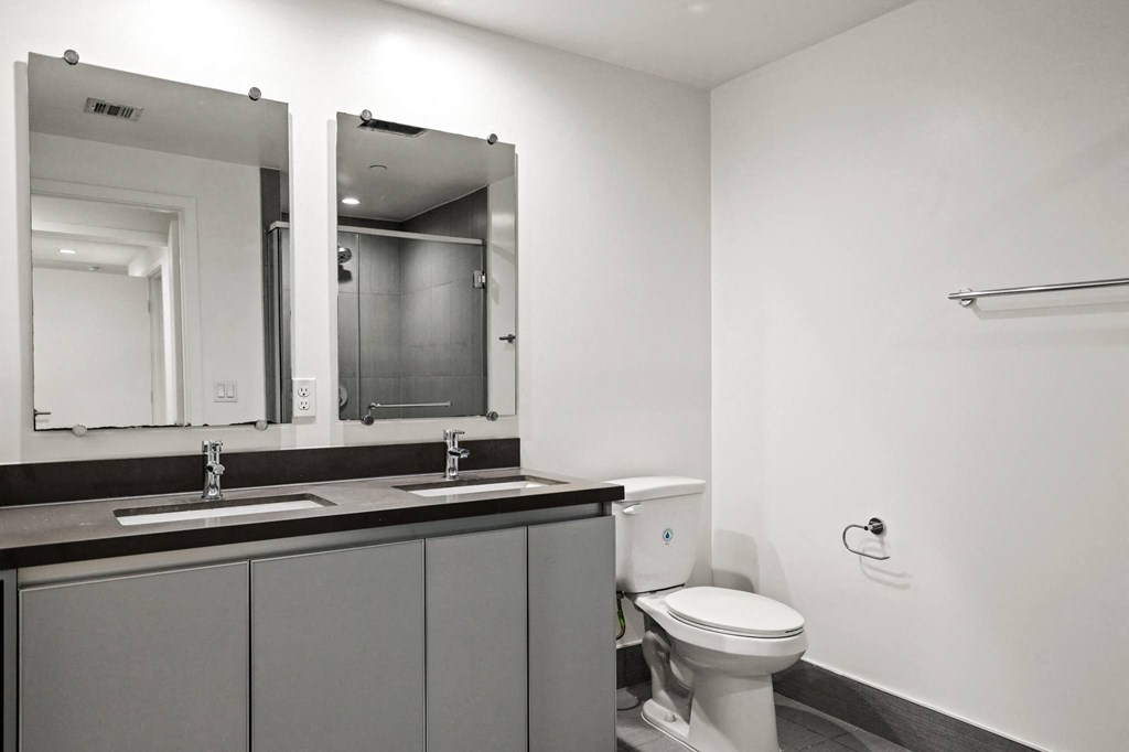 Bathroom with Double-Sink Vanity