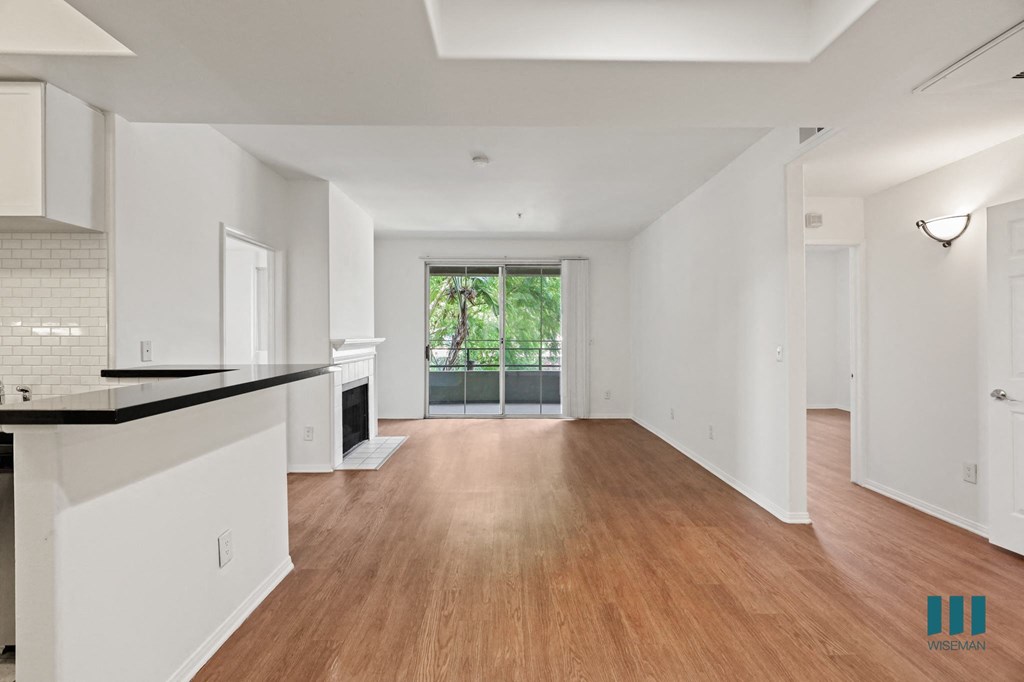 Open-Concept Kitchen, Dining, and Living Room Areas