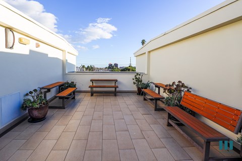 Rooftop Terrace with Seating Area