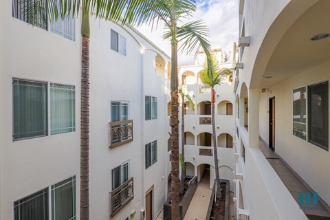 Upper-Level Interior Courtyard View