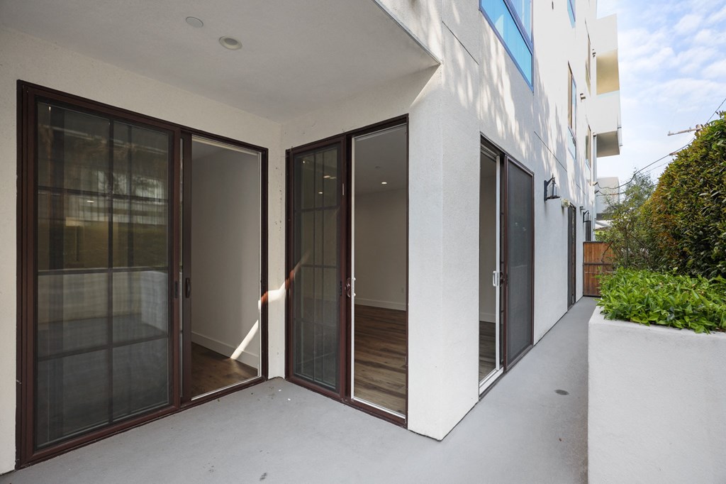 Spacious Patio with Multiple Access Points