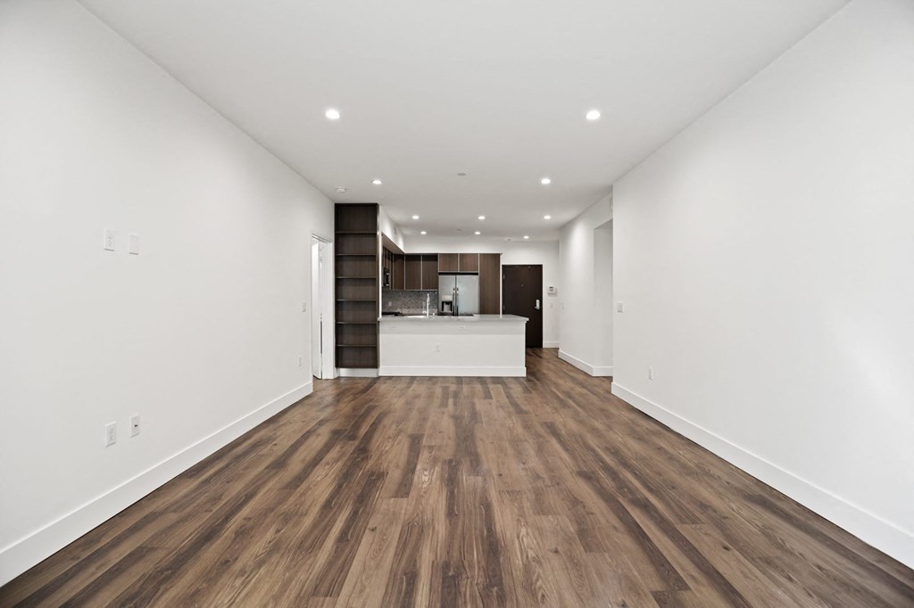 Open-Concept Living, Dining, and Kitchen Areas