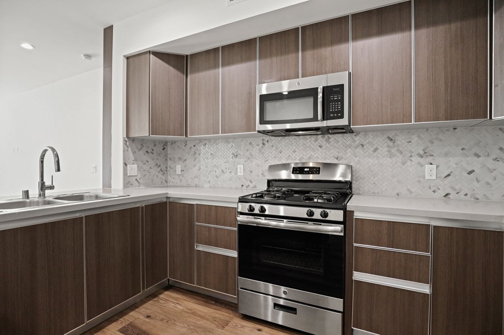 Kitchen with Ample Cabinet Storage