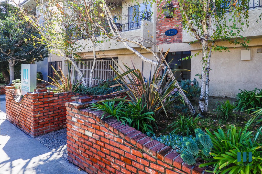Sidewalk Entrance of Bentley Woodland by Wiseman