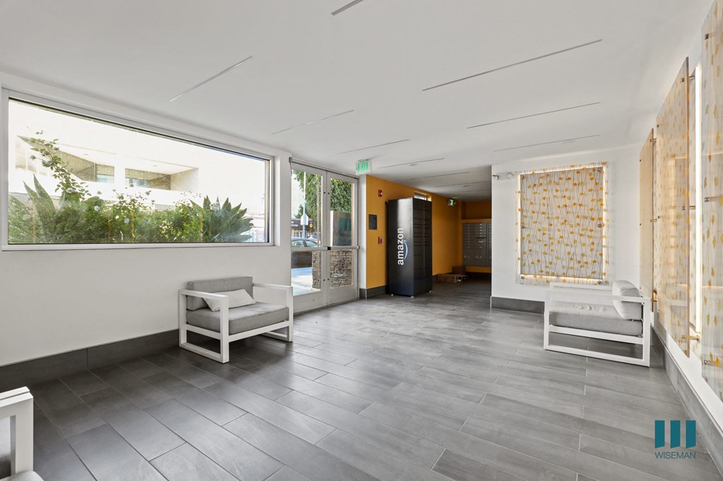 Lobby with Package Locker