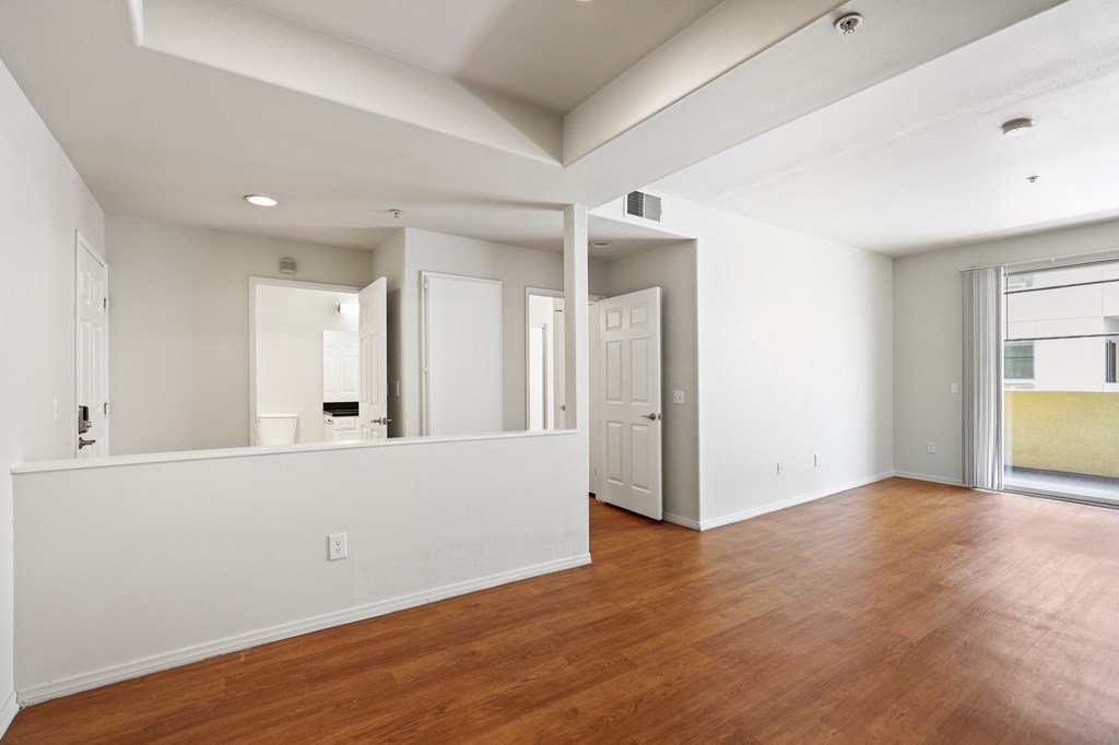 Dining and Living Room Area with Patio