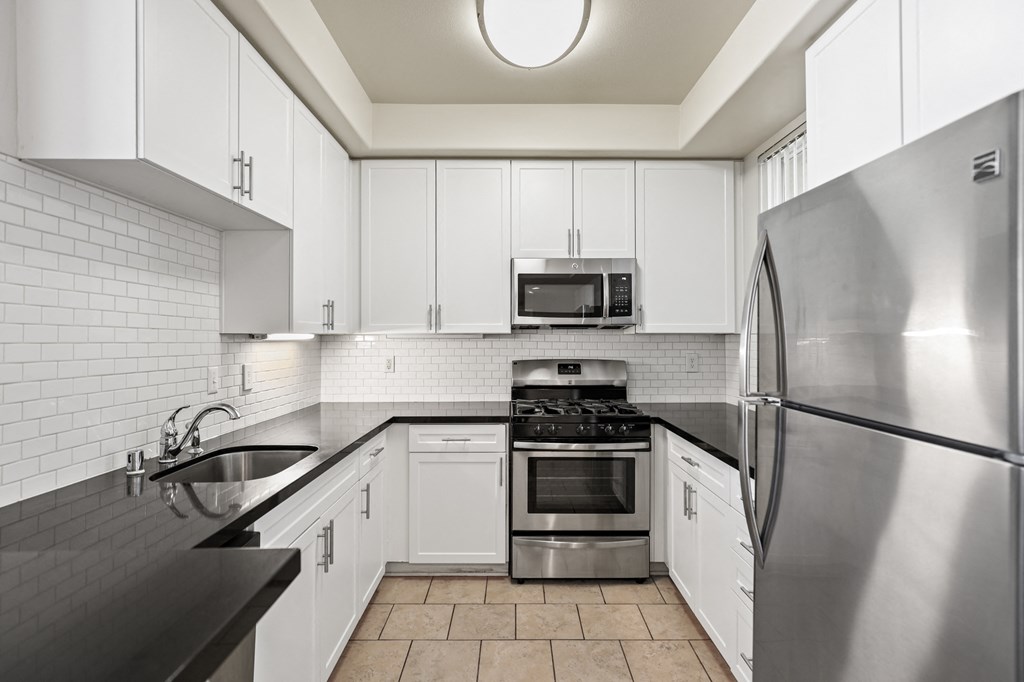 Kitchen with Energy-Efficient Appliances