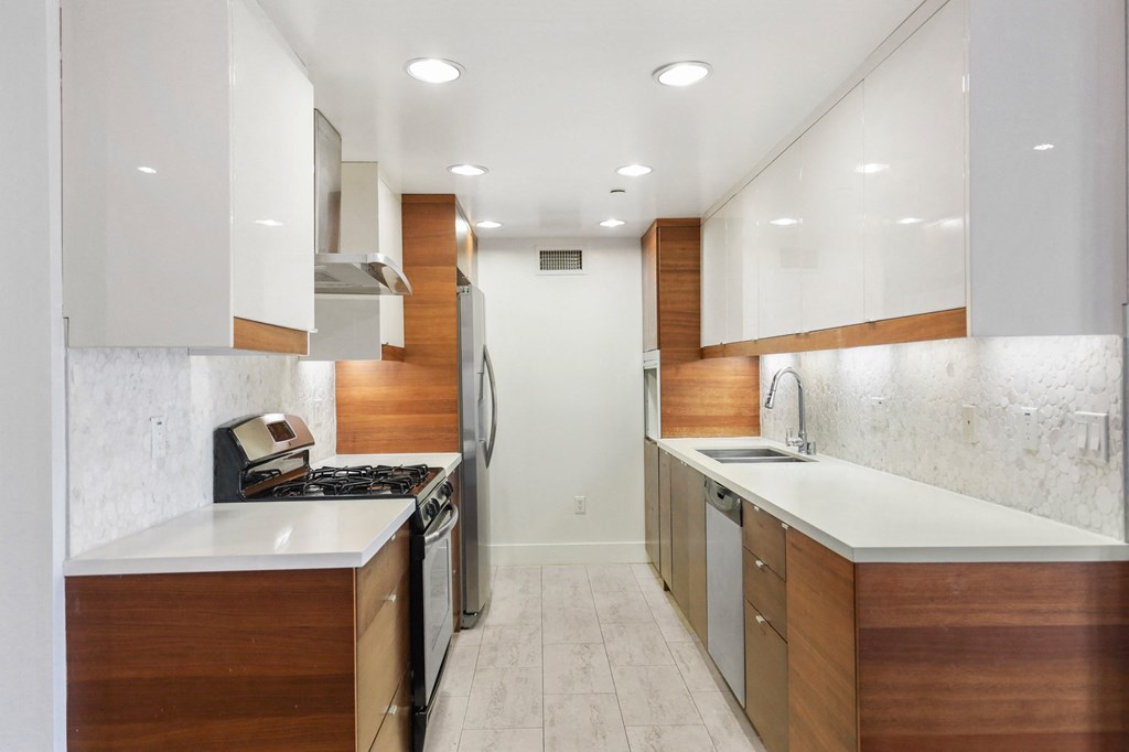 Kitchen Including Energy-Efficient Appliances