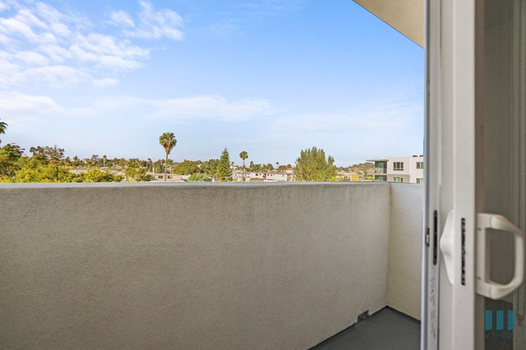 Upper Level Patio with a View