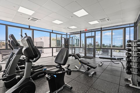 Rooftop Resident Fitness Center
