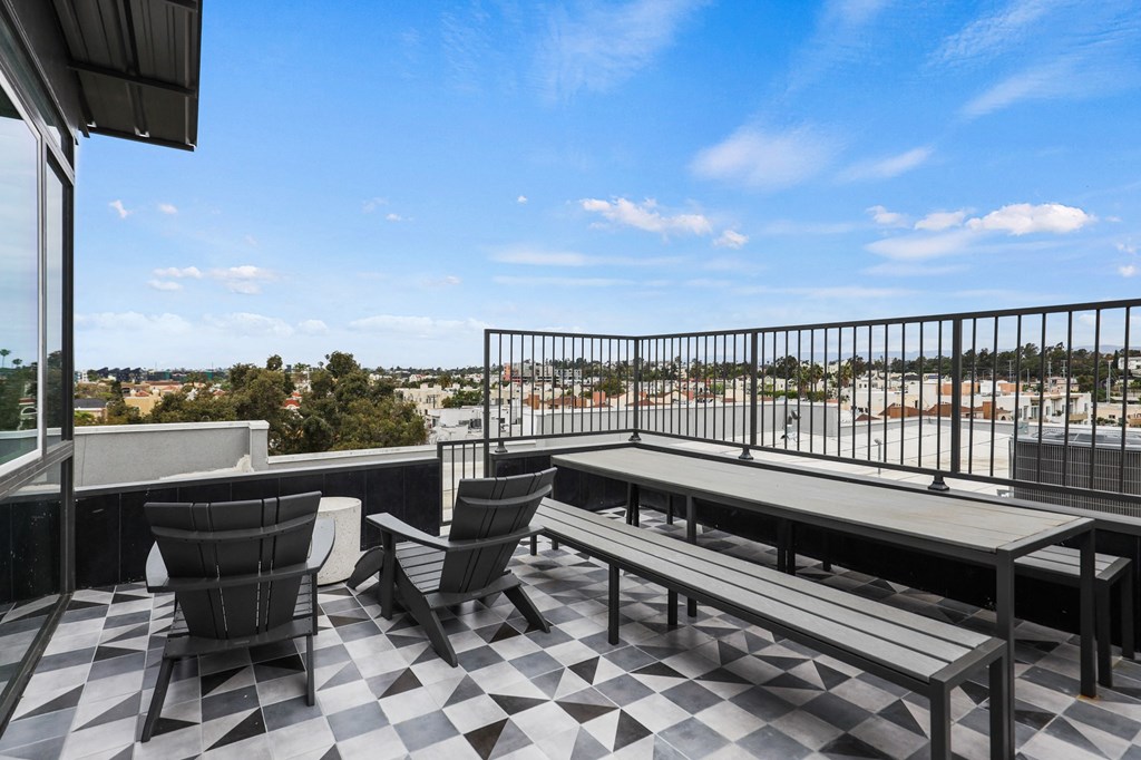 Entertainment Area on the Rooftop