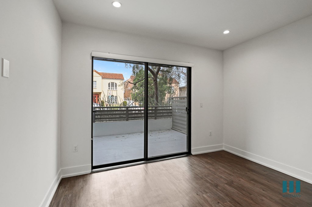 Living Room with Spacious Patio