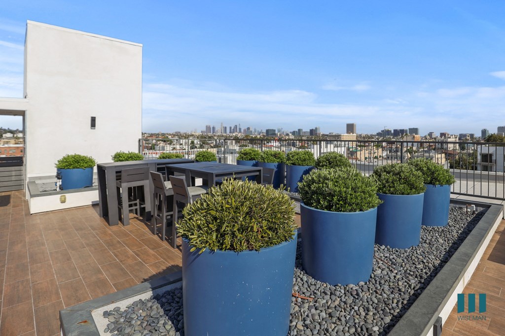 Rooftop Terrace with Views of the City