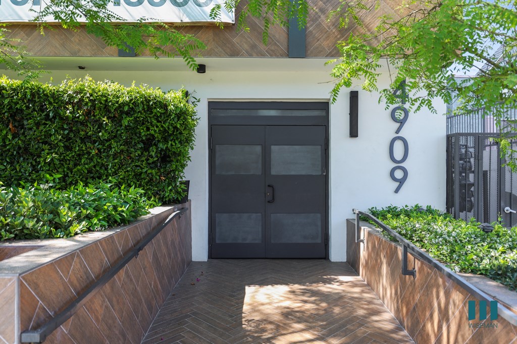 Front Entrance with Handicap Accessible Ramp