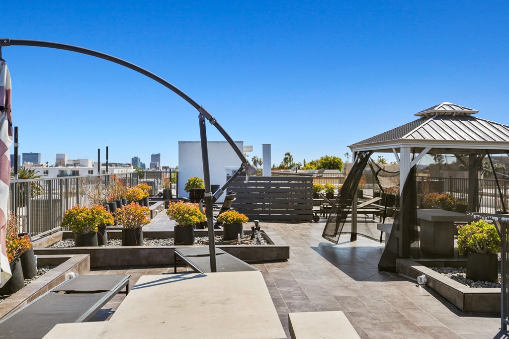 Rooftop Deck with Entertainment Area
