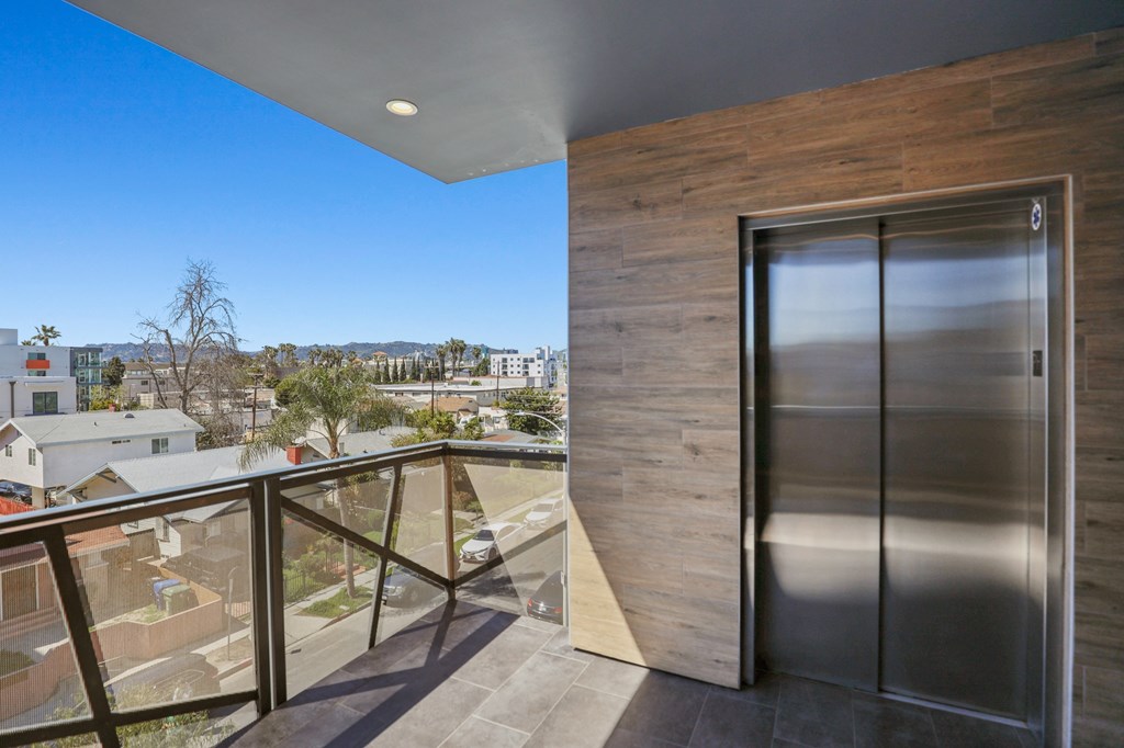 Elevator Located on the Rooftop Deck