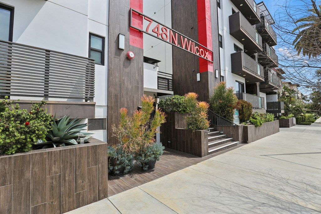 Sidewalk View of Wilcox Melrose by Wiseman