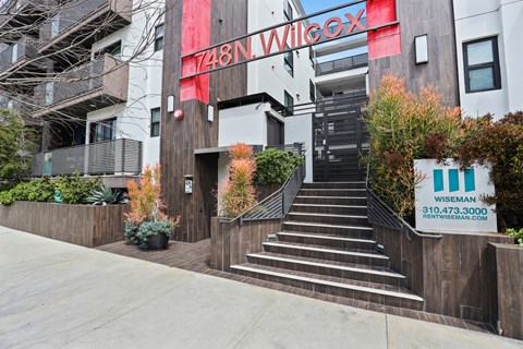 Front Entrance of Wilcox Melrose by Wiseman